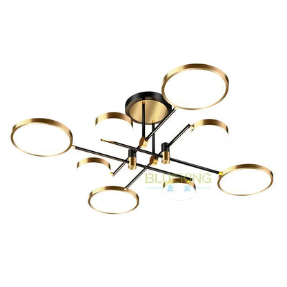 Led Lighting Chandelier Living Room Bedroom Lamps null