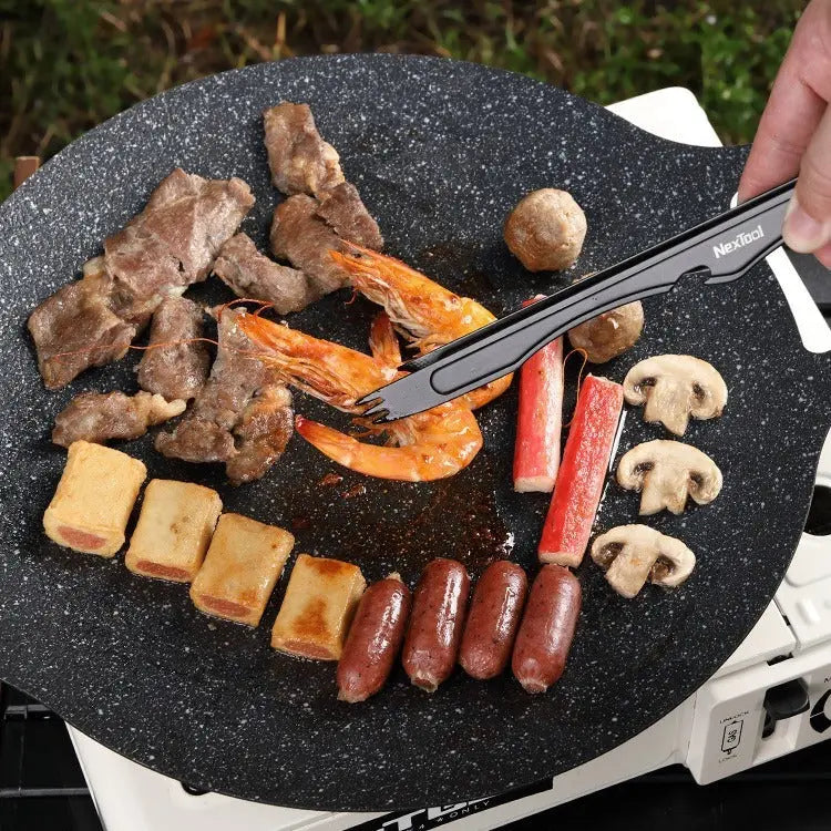 Barbecue Toolbox Outdoor Barbecue Kitchenware Portable Suit null