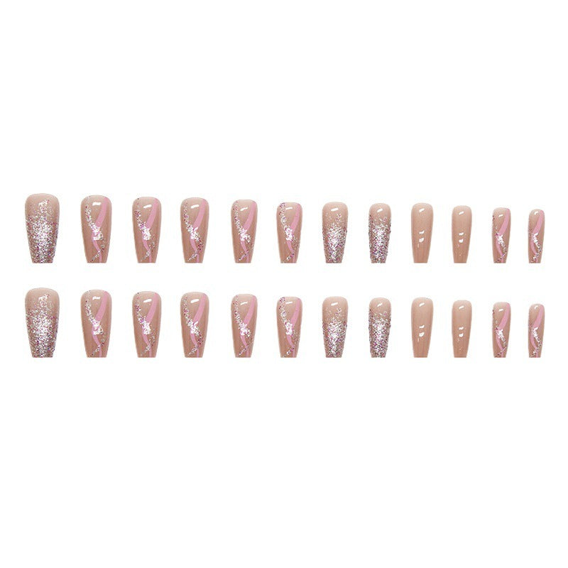 Fashion Mid-length Ballet Girl Fake Nails null Fashion Mid-length Ballet Girl Fake Nails Fashion Mid-length Ballet Girl Fake Nails