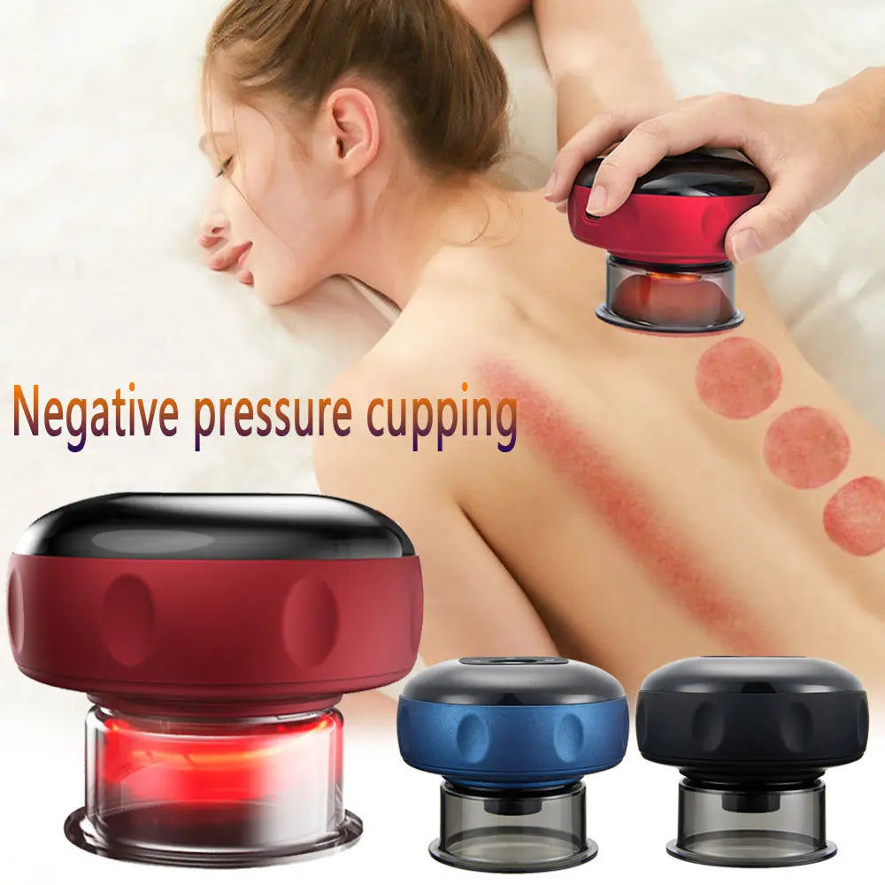 Electric Vacuum Cupping Massage Body Cups Anti-Cellulite Therapy Massager For Body Electric Guasha Scraping Fat Burning Slimming null