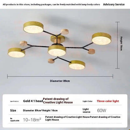 Living Room Ceiling Lamp Modern Minimalist Creative Lamps null