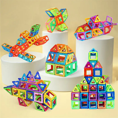 Magnetic Building Blocks DIY Magnets Toys For Kids Designer Construction Set Gifts For Children Toys null