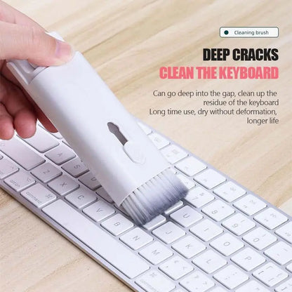 Multifunctional Bluetooth-compatible Headset Cleaning Pen Set Keyboard Cleaner Cleaning Tools Cleaner Keycap Puller Kit null