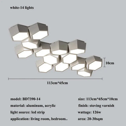 Bedroom Living Room Main Lamp Ceiling Led Ceiling Lamp null