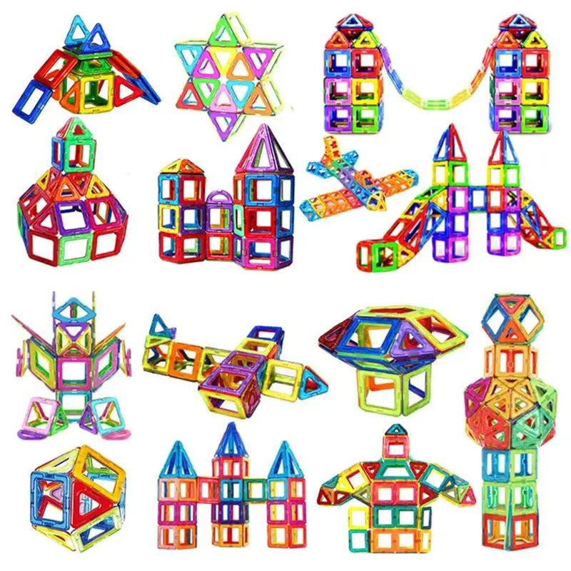 Magnetic Building Blocks DIY Magnets Toys For Kids Designer Construction Set Gifts For Children Toys null