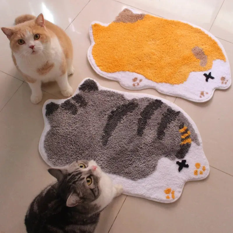 Cartoon Non-slip Floor Mats, Pet Carpets, Cat Mats, Sleeping Cat Cage Mats, Warm Cat Supplies null