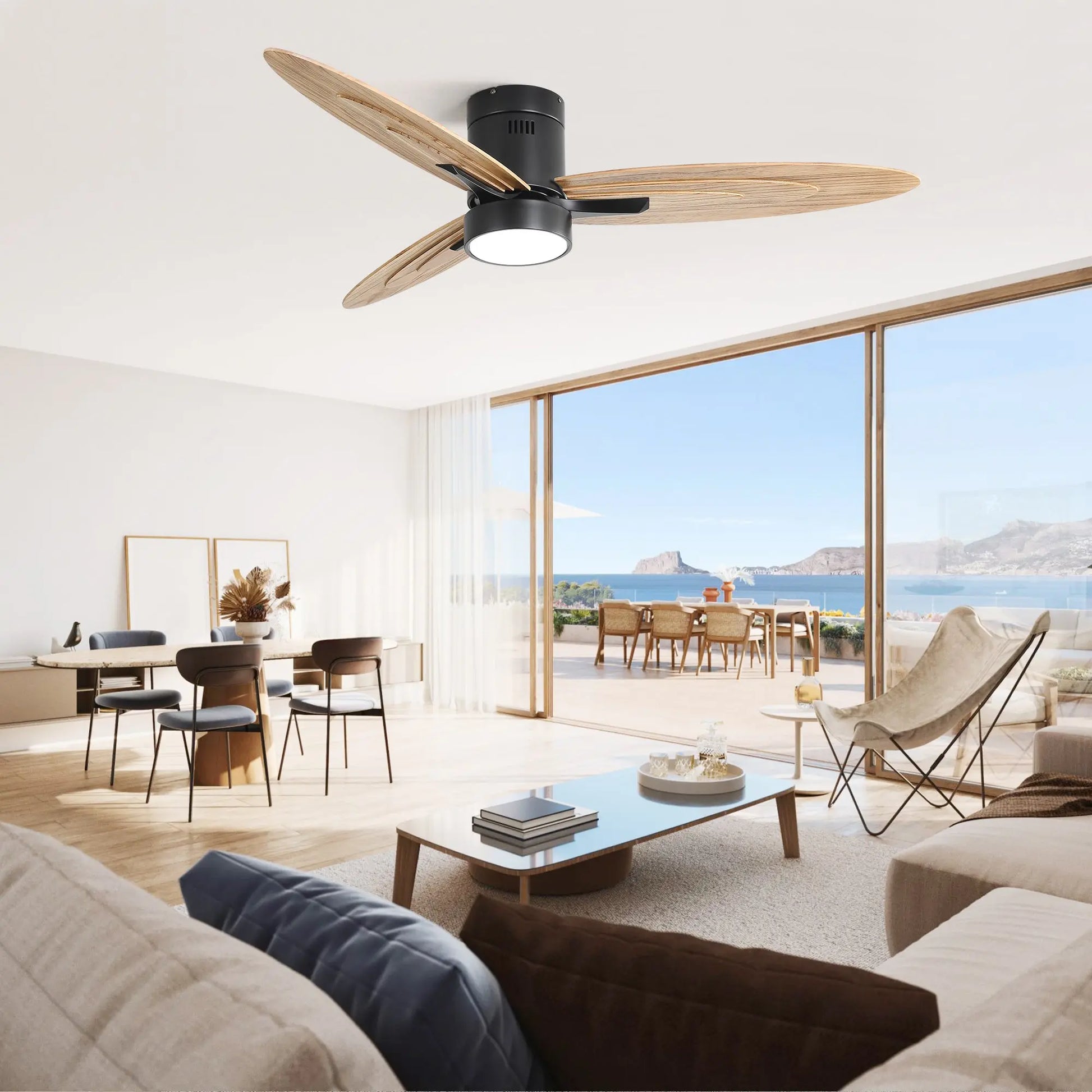 Metal And Wood Ceiling Fans null