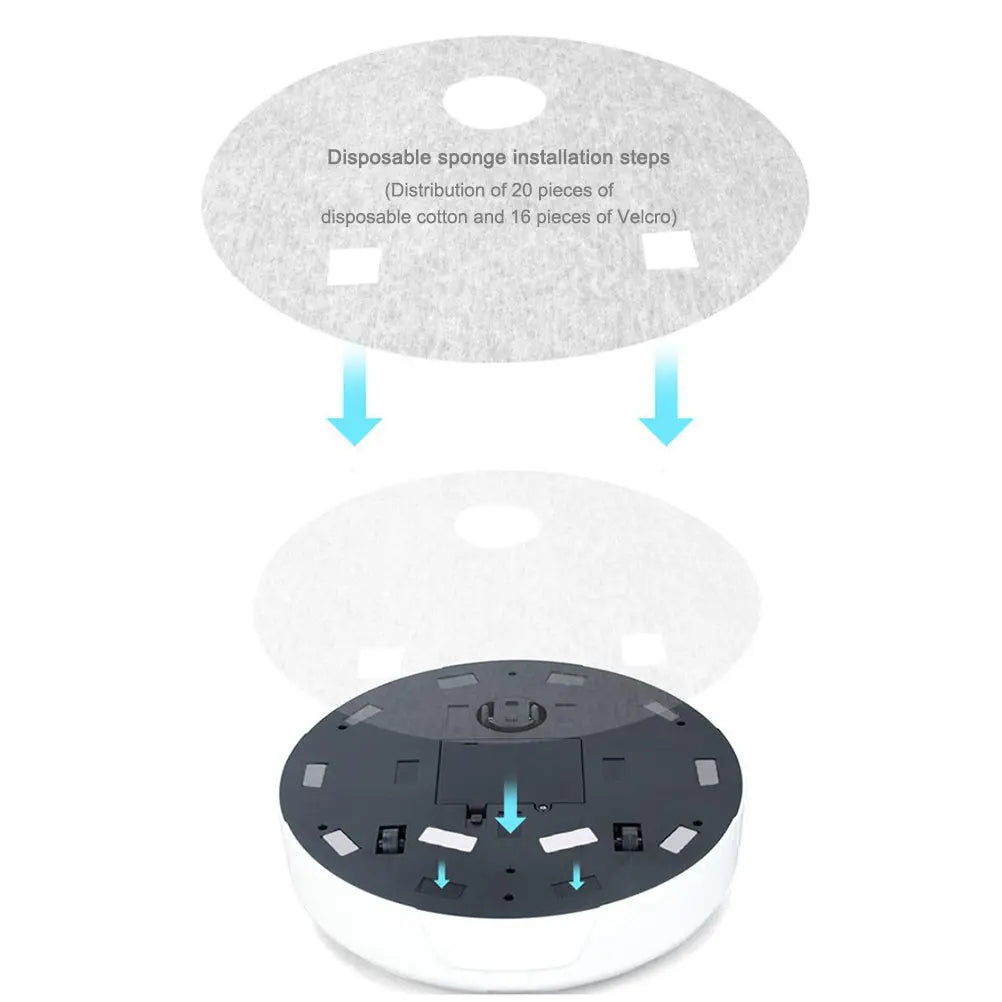 Household Smart Sweeping Robot Automatic Cleaner Intelligent Vacuum Cleaner for Hard Floor Tile Pet Hair and Carpets null