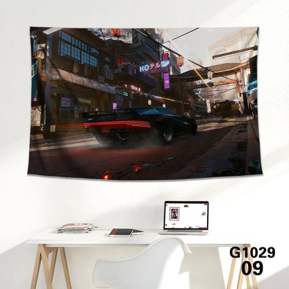 Game background cloth tapestry wall cloth tapestry decoration canvas null