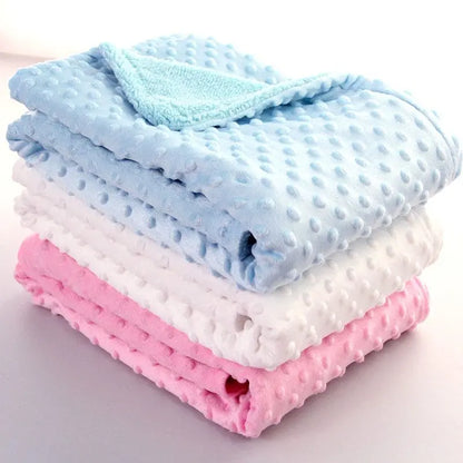 Polar Dot Baby Blanket Blanket Newborn Baby Swaddle Wrap Envelope Bebe Wrap Newborn Baby Bedding Blanket null