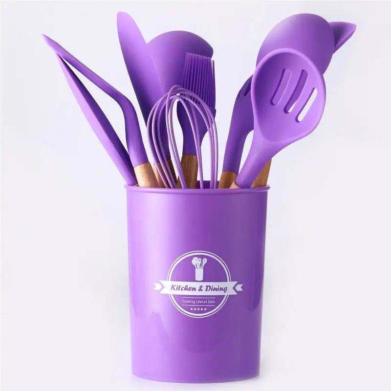 Silicone kitchenware set null