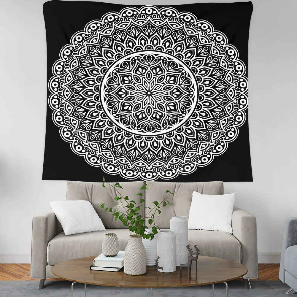 Printed home tapestry wall hanging mural null