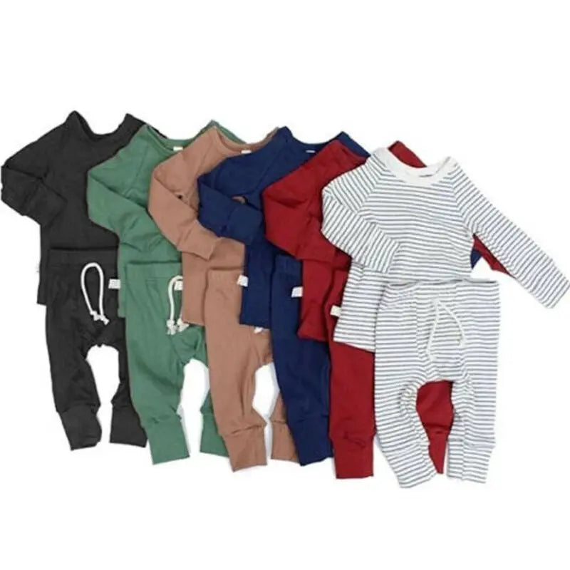 Rompers clothes cotton tracksuits set baby children clothing null