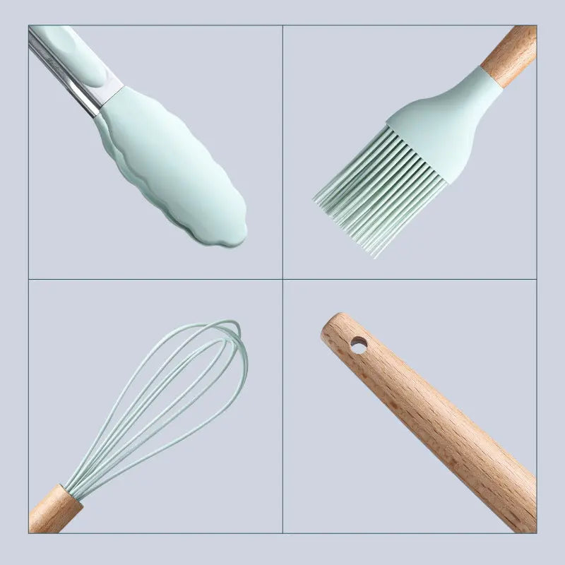 Silicone kitchenware set null