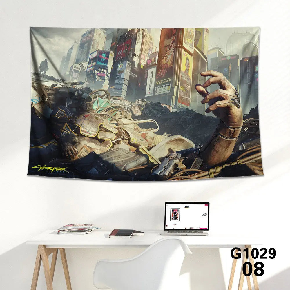 Game background cloth tapestry wall cloth tapestry decoration canvas null