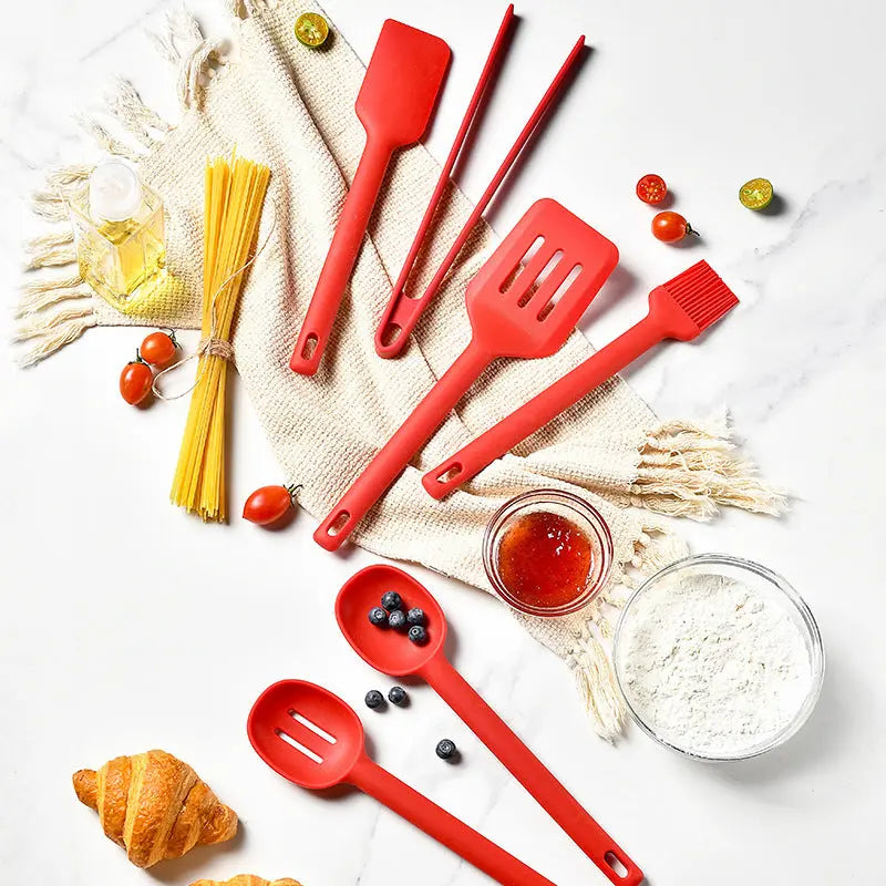 Six-Piece Silicone Kitchenware Set null