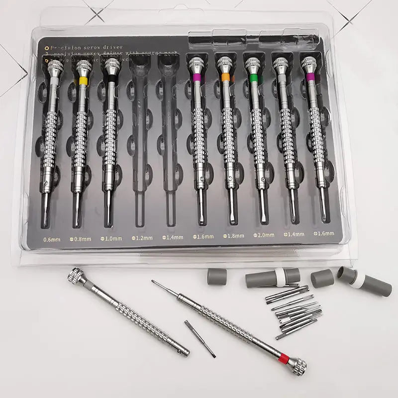 Precision Screwdriver Set For Repairing Watches And Clocks null