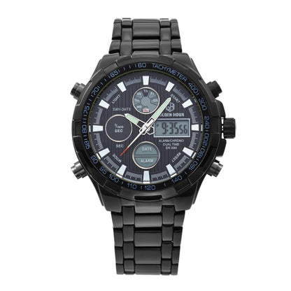 Men's Calendar Alloy Sports Multi-function Watch null Men's Calendar Alloy Sports Multi-function Watch