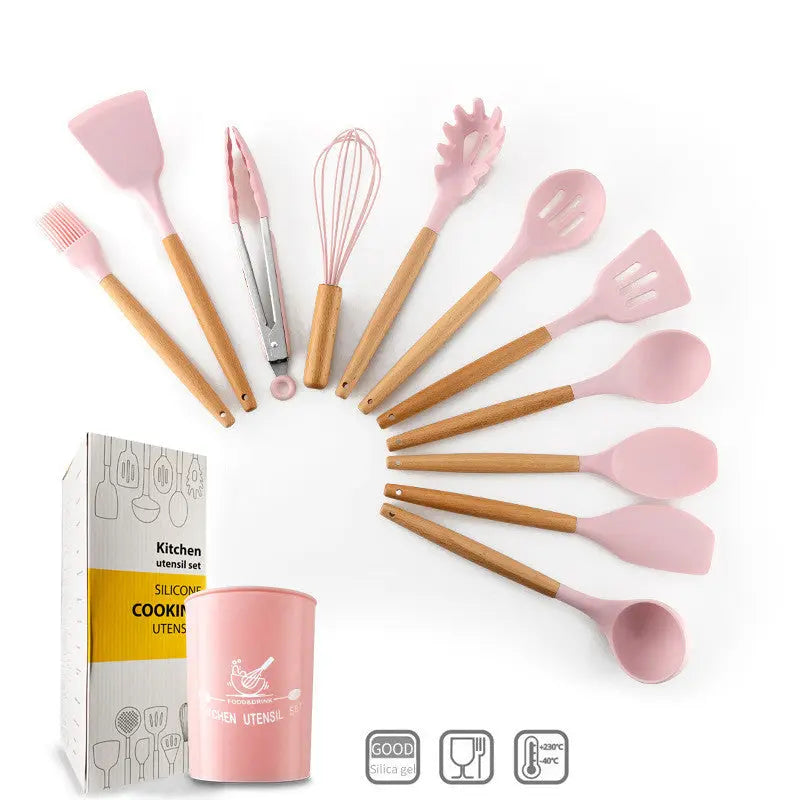 German silicone spatula kitchenware set null