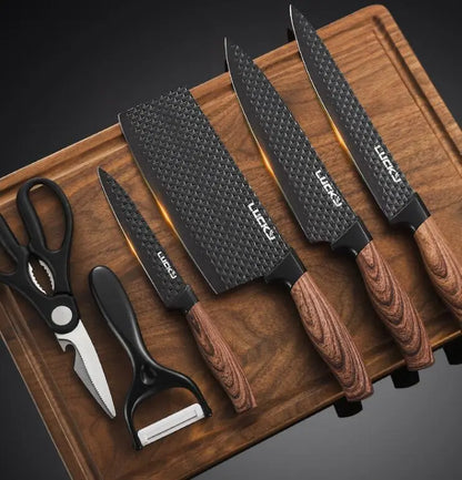 Household Knives Set Kitchen Combination Kitchenware null