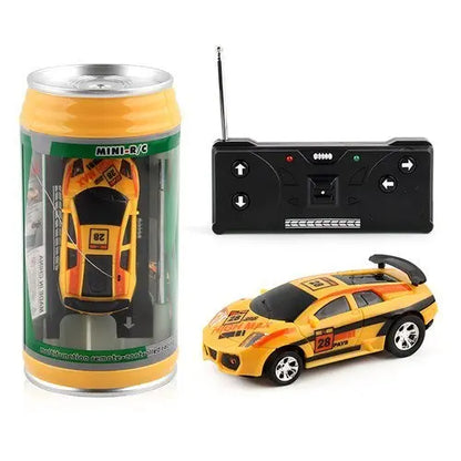 Coke Can Mini RC Car Radio Remote Control Micro Racing Car 4 Frequencies null