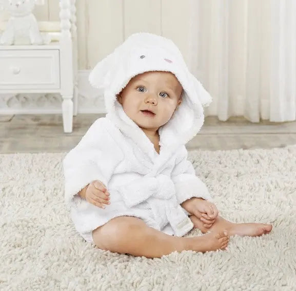 Cartoon Cute Animal Modeling Baby Bath Towels Baby Bathrobes Cotton Children's Bathrobes Baby Hooded null