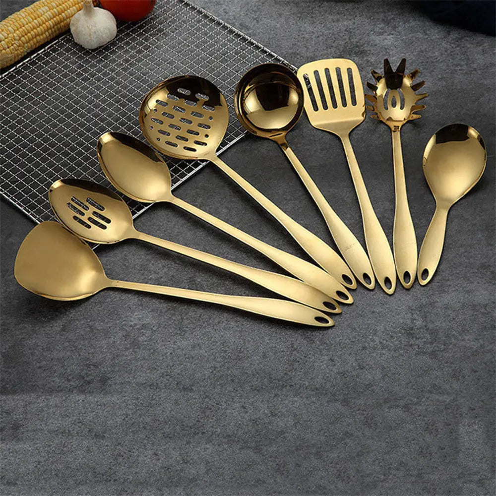 Household Stainless Steel Spoon And Shovel Kitchenware Set null