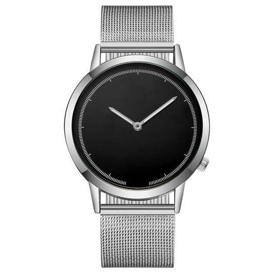 Mesh Belt Men's Watch Creative No Word Two Needles null Mesh Belt Men's Watch Creative No Word Two Needles