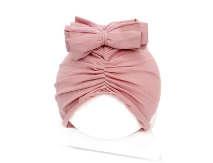 Cute Baby Hat Newborn Soft Baby Girl Hat Turban Infant Toddler Baby Cap Bonnet Headwraps null