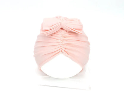 Cute Baby Hat Newborn Soft Baby Girl Hat Turban Infant Toddler Baby Cap Bonnet Headwraps null