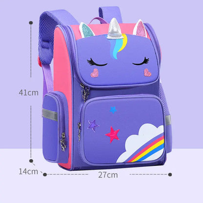 Childrens School Bags Primary School Students Grades 1 to 6 Printing null