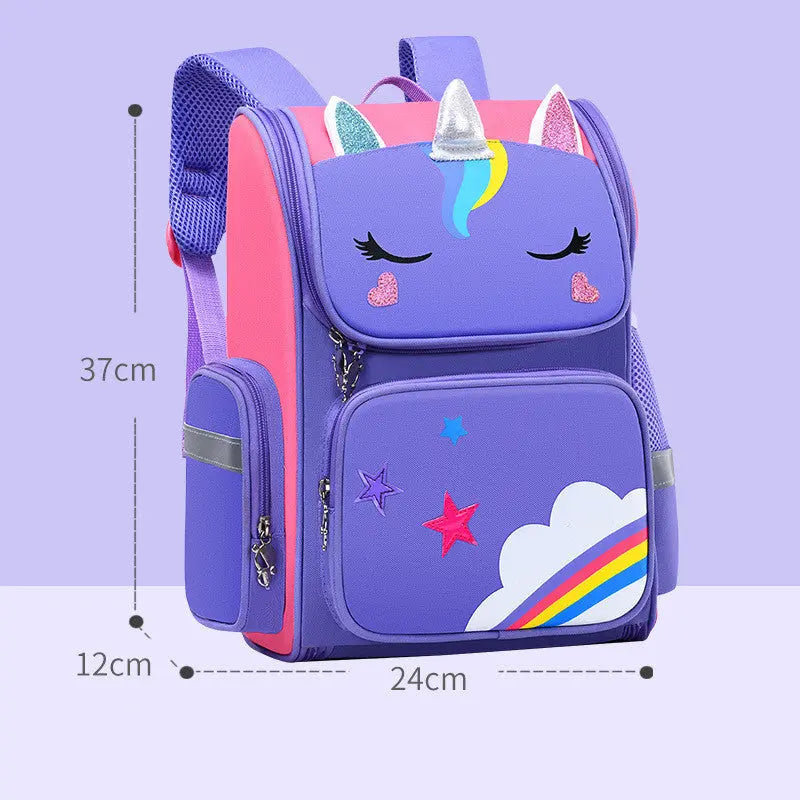 Childrens School Bags Primary School Students Grades 1 to 6 Printing null