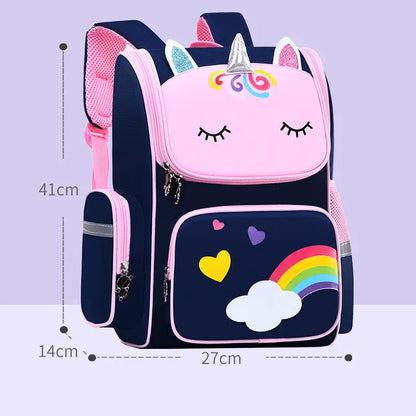 Childrens School Bags Primary School Students Grades 1 to 6 Printing null