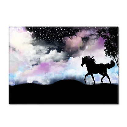 Dream Horse 3D Print Carpets For Living Room Bedroom null