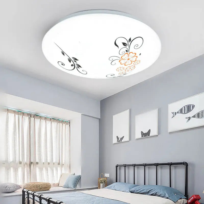 Led Ceiling Lamp Simple Modern Acrylic Bedroom Living Room Balcony Ceiling Lamp Home Circular Led Ceiling Lamp null