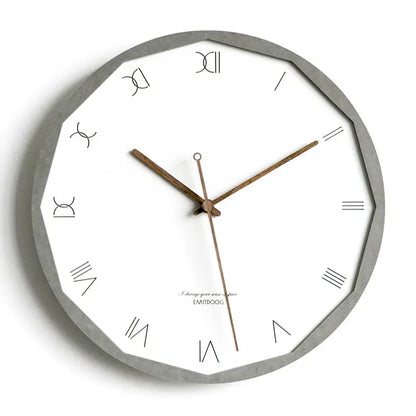 Nordic Creative Simple Fashion Wall Clock American European-style Household Clocks Modern Living Room Quartz Clocks null