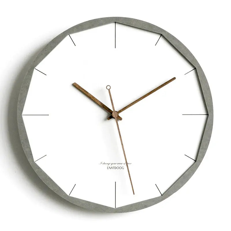 Nordic Creative Simple Fashion Wall Clock American European-style Household Clocks Modern Living Room Quartz Clocks null