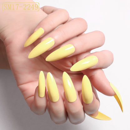 Positive Rred Long Pointed Oval False Nails null Positive Rred Long Pointed Oval False Nails Positive Rred Long Pointed Oval False Nails