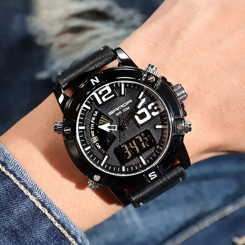 Sanda New Sports Watch Male Student Junior High School Outdoor Waterproof Military Watch Tactical Youth Electronic Has Generation null Sanda New Sports Watch Male Student Junior High School Outdoor Waterproof Military Watch Tactical Youth Electronic Has Generation