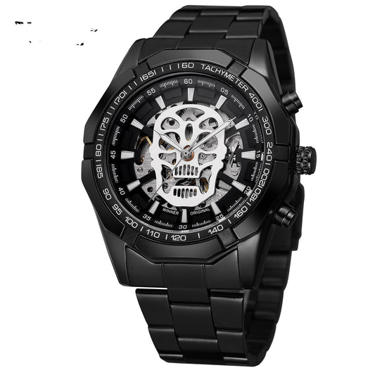 Official Automatic GOLD Watch Men Steel Strap Skeleton null Official Automatic GOLD Watch Men Steel Strap Skeleton