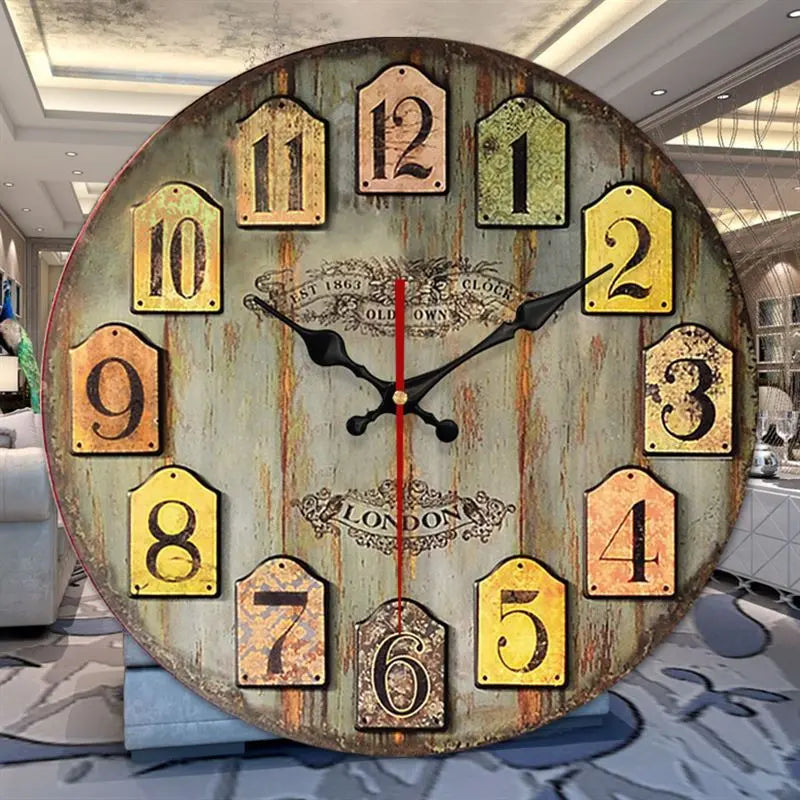 Wall Clocks Living Room Clocks Creative Personality Decorative Wall Hangings null