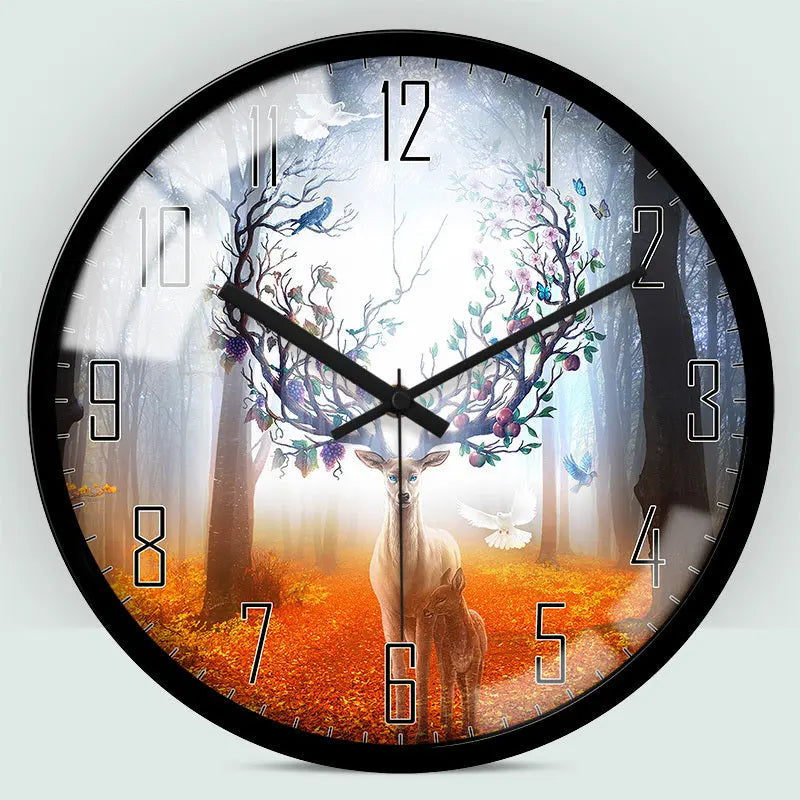 Modern And Fashionable Wall-mounted Clocks And Simple Clocks null