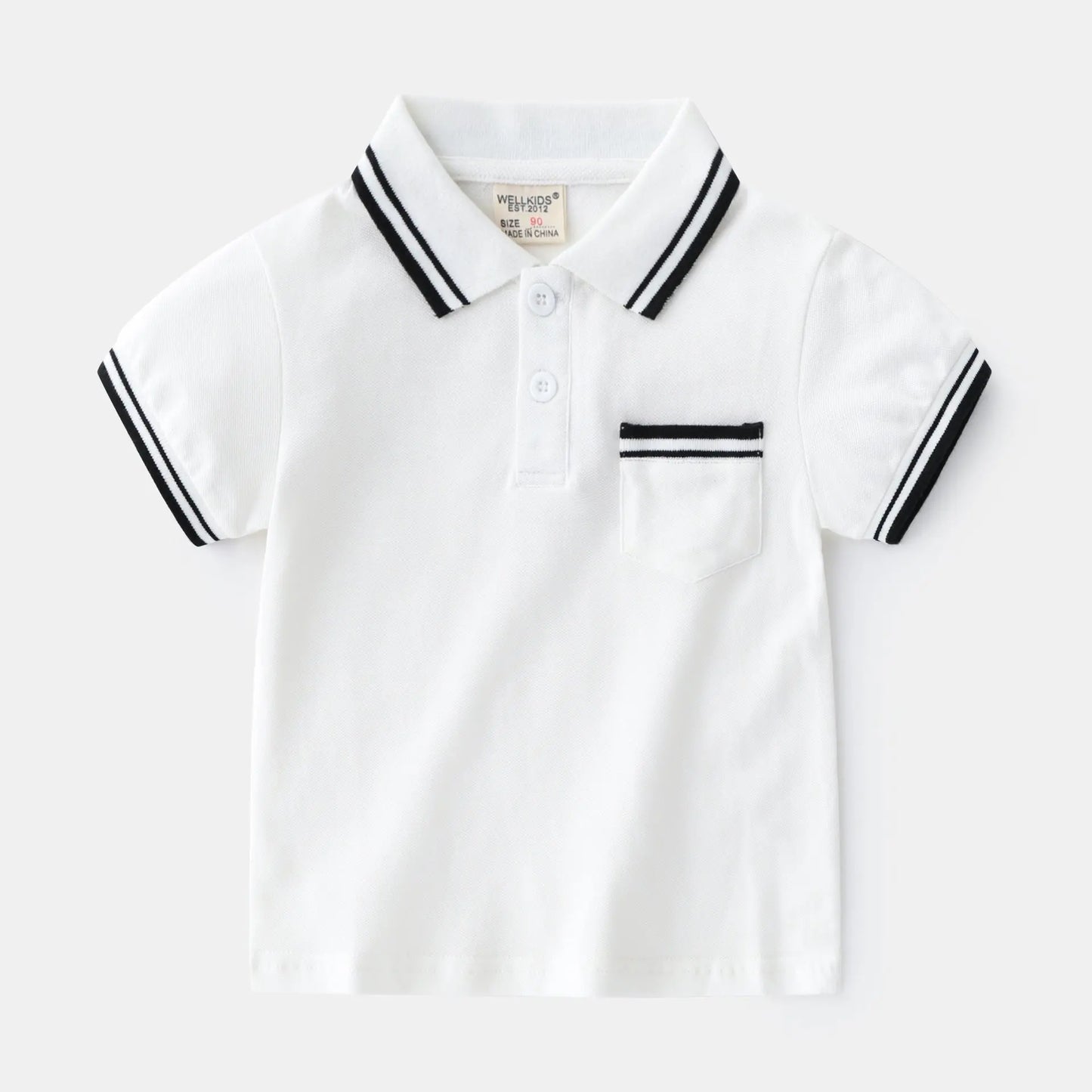 Boys' T-Shirt Summer Polo Shirt null