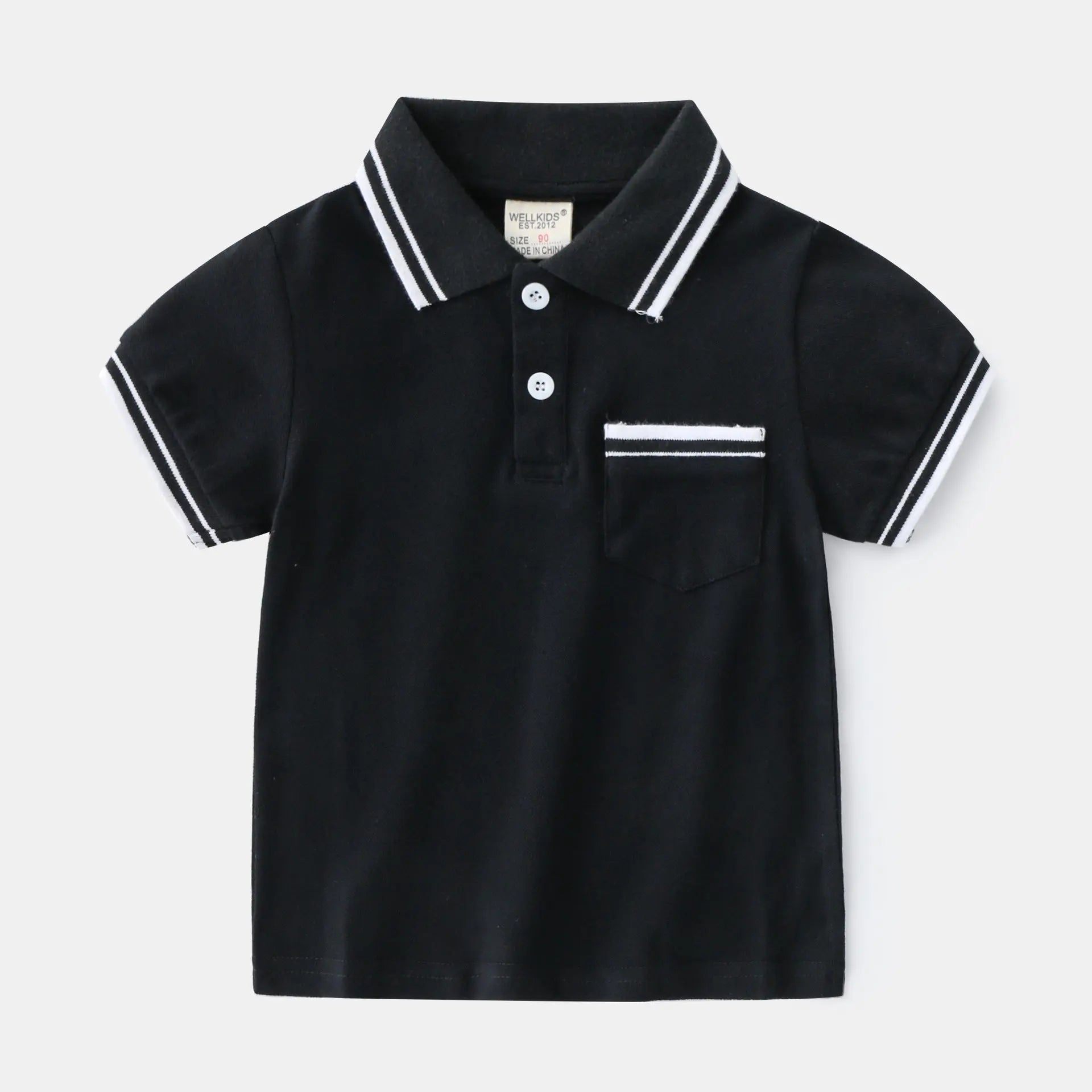 Boys' T-Shirt Summer Polo Shirt null