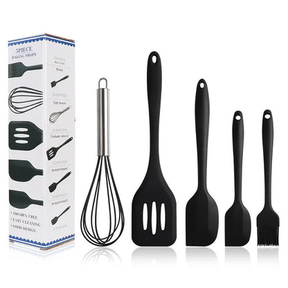 5-piece silicone kitchenware set null