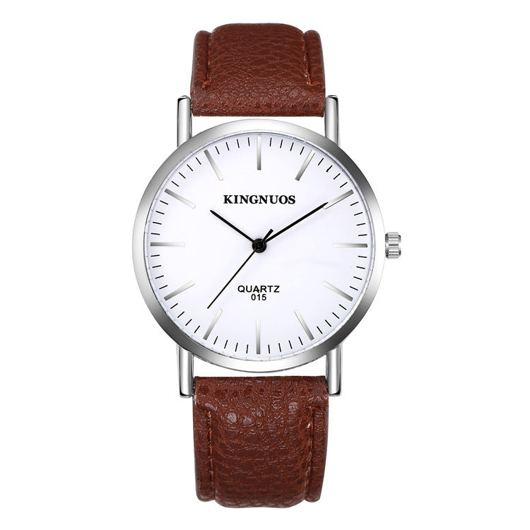 Ultrathin Fashion Casual Men's And Women's Couple Belt Watch null Ultrathin Fashion Casual Men's And Women's Couple Belt Watch