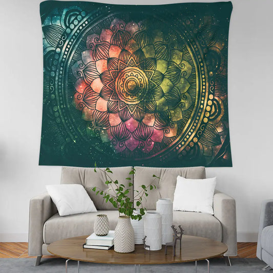 Printed home tapestry wall hanging mural null