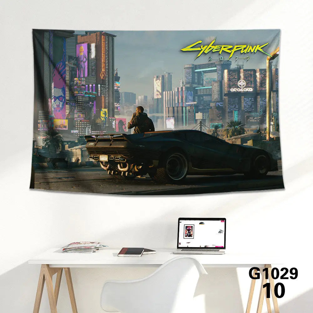 Game background cloth tapestry wall cloth tapestry decoration canvas null