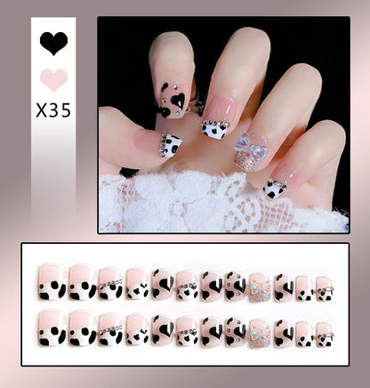 French Worn Removable Nails And Diamonds null French Worn Removable Nails And Diamonds French Worn Removable Nails And Diamonds