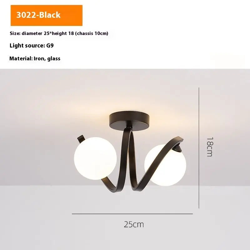 Corridor Aisle Simple Modern Ceiling Lamp Creative Lamps null